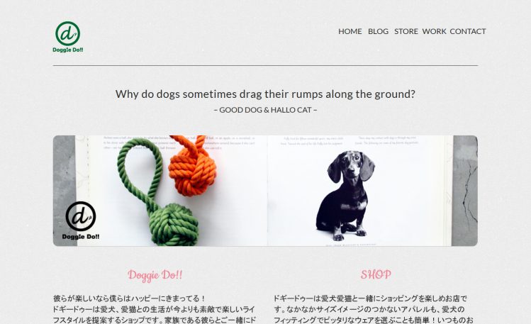 【北海道札幌市】Doggie Do!!（ドギードゥ）のサイトトップ