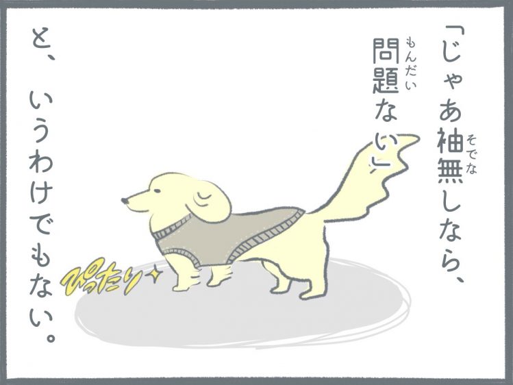犬あるある漫画【22話】ダックスの服問題｜マンガで解説、犬あるある早く言いたい